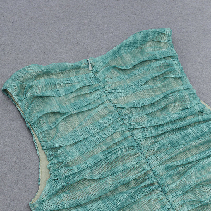 Green Bodycon Dress HB0174 8