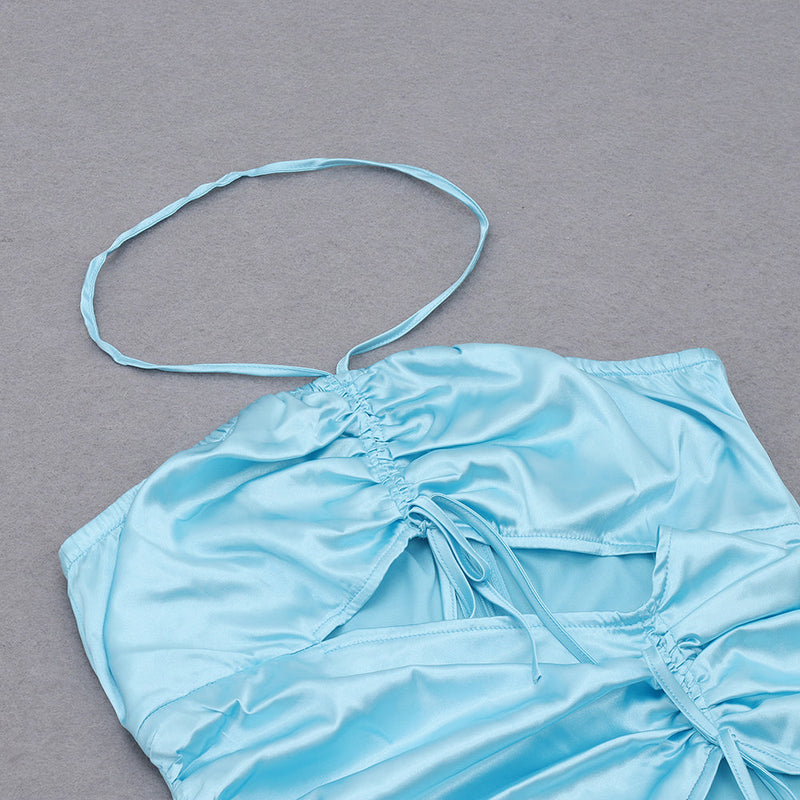 Blue Bodycon Dress HB0179 7