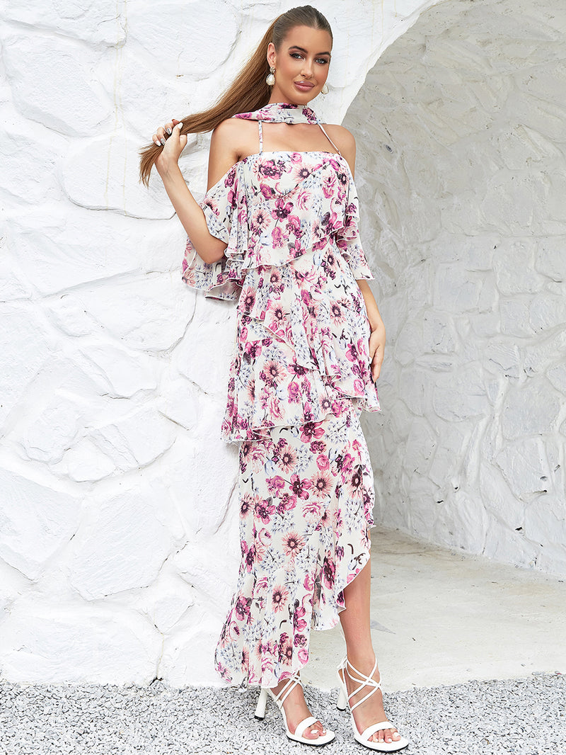 Purple Bodycon Dress HB0194