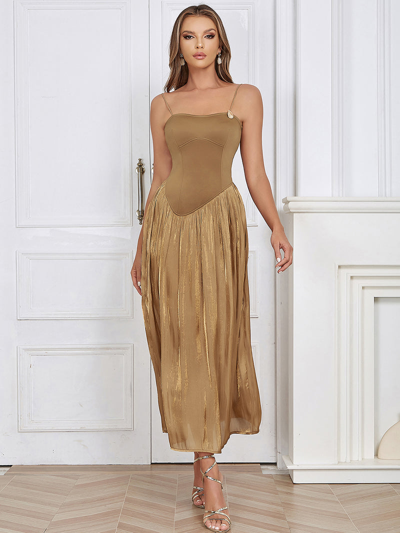 Brown Bodycon Dress HB0213