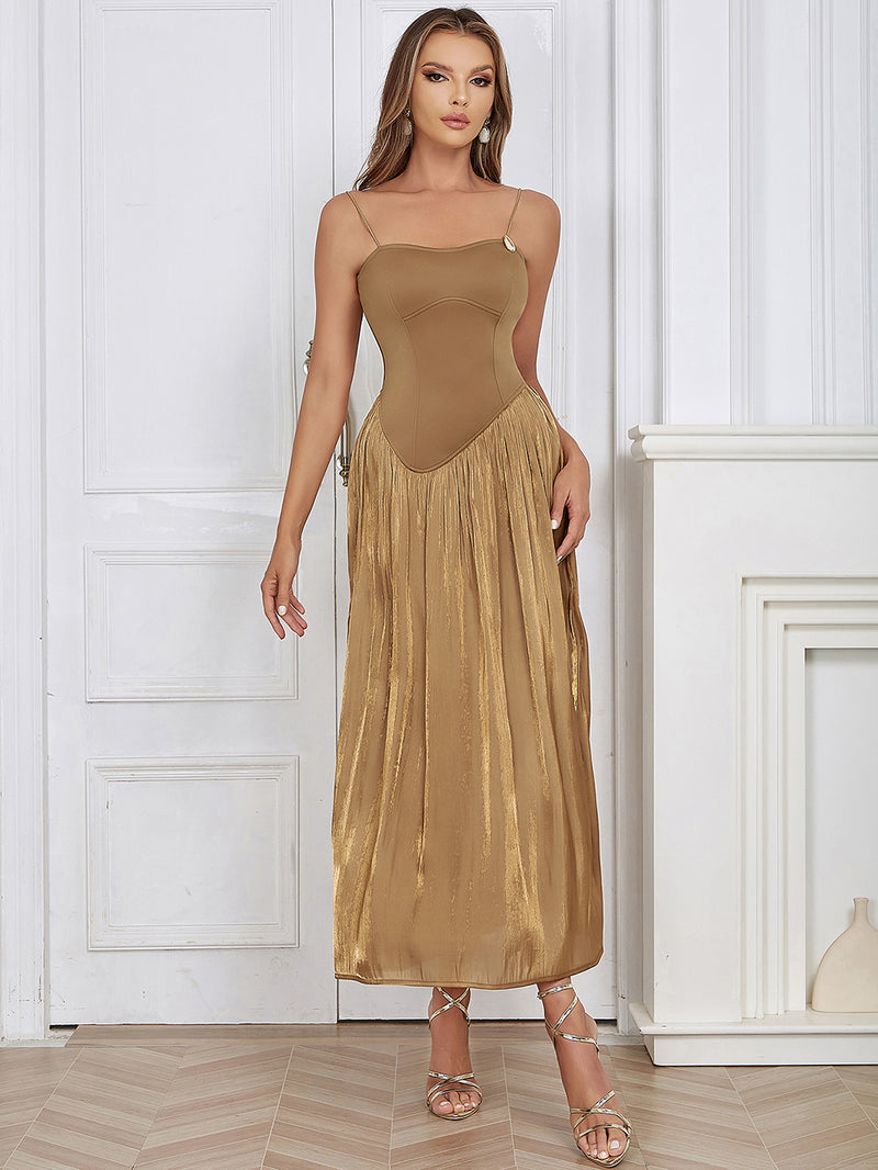 Brown Bodycon Dress HB0213