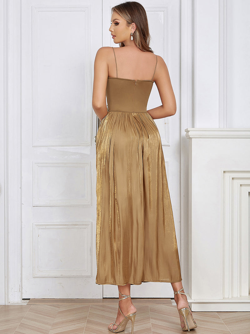 Brown Bodycon Dress HB0213