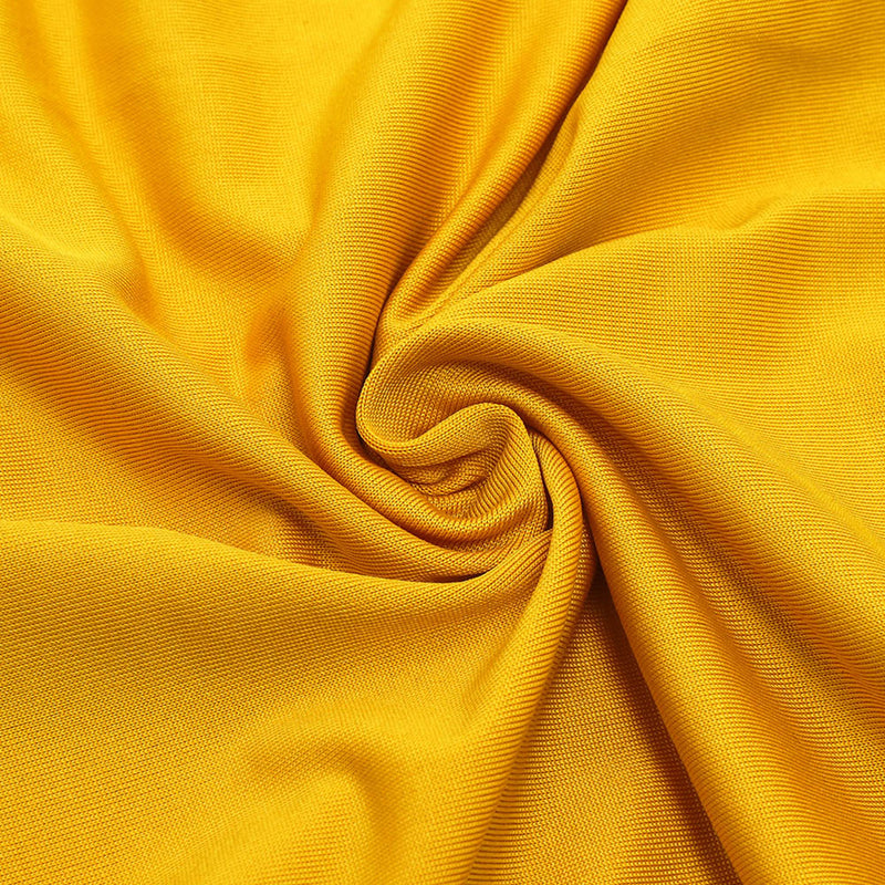 Yellow Bodycon Dress HB0213 12