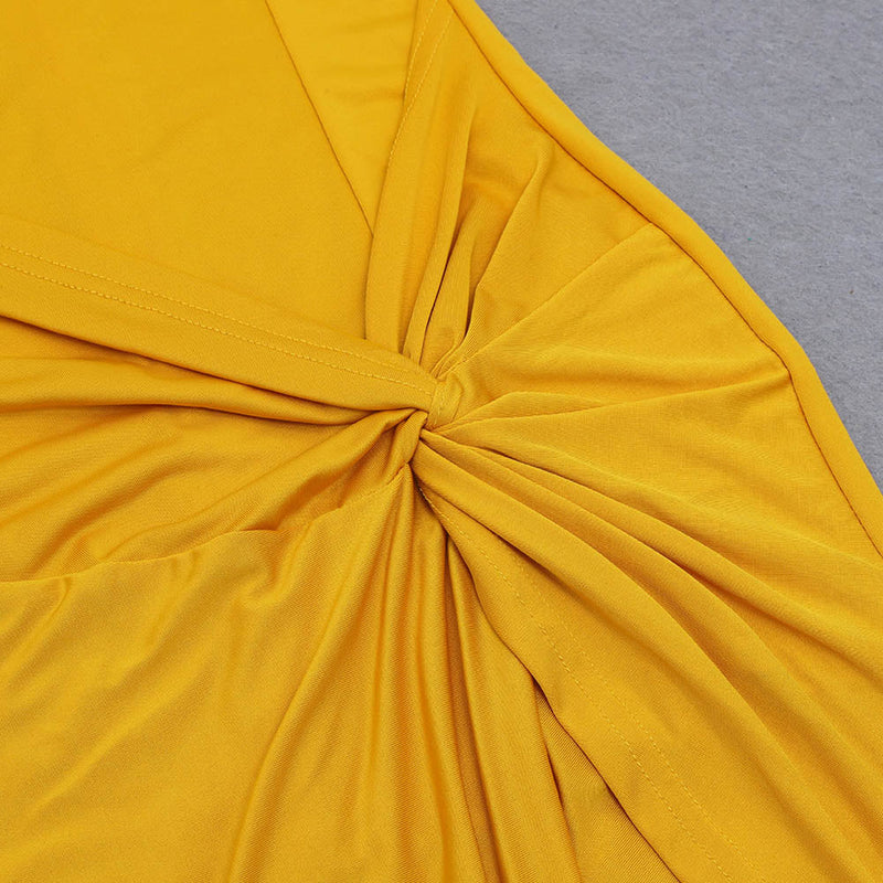Yellow Bodycon Dress HB0213 9