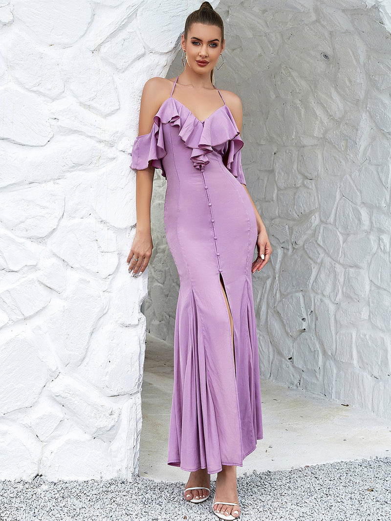 Purple Bodycon Dress HB02990