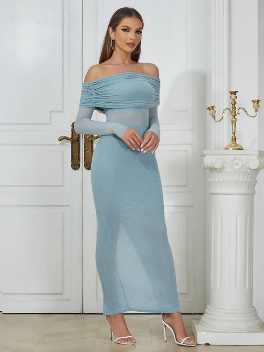 Light Blue Bodycon Dress HB03620