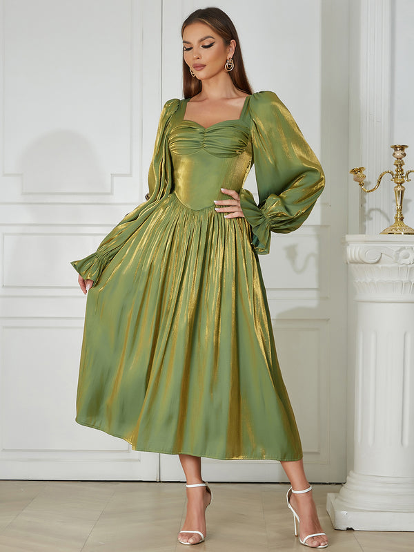 Green Bodycon Dress HB0365