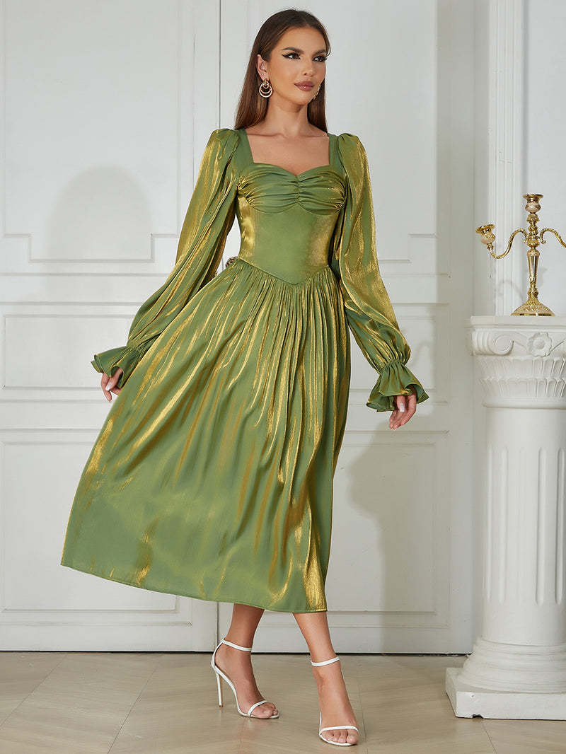 Green Bodycon Dress HB0365