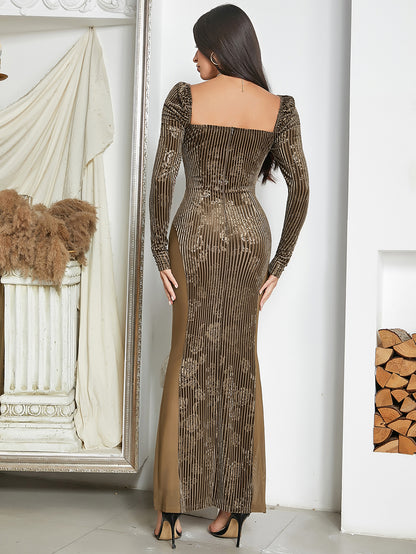 Olive Green Bodycon Dress HB10013