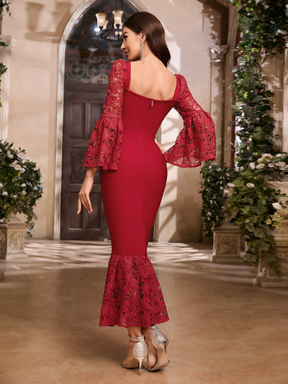 Red Bandage Dress HB100140