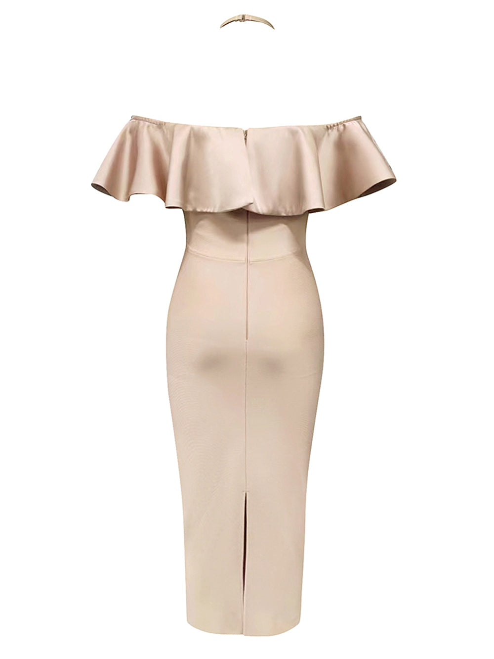 Apricot Bandage Dress HB100210