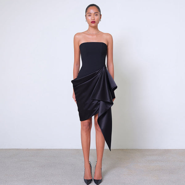 Black Bandage Dress HB7054 1
