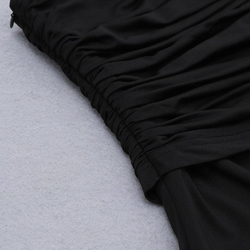 Black Bodycon Dress HB7207 8