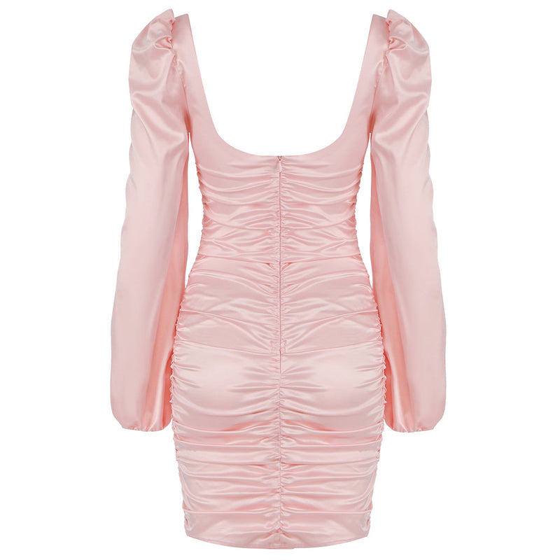 Pink Bodycon Dress HB7397 5