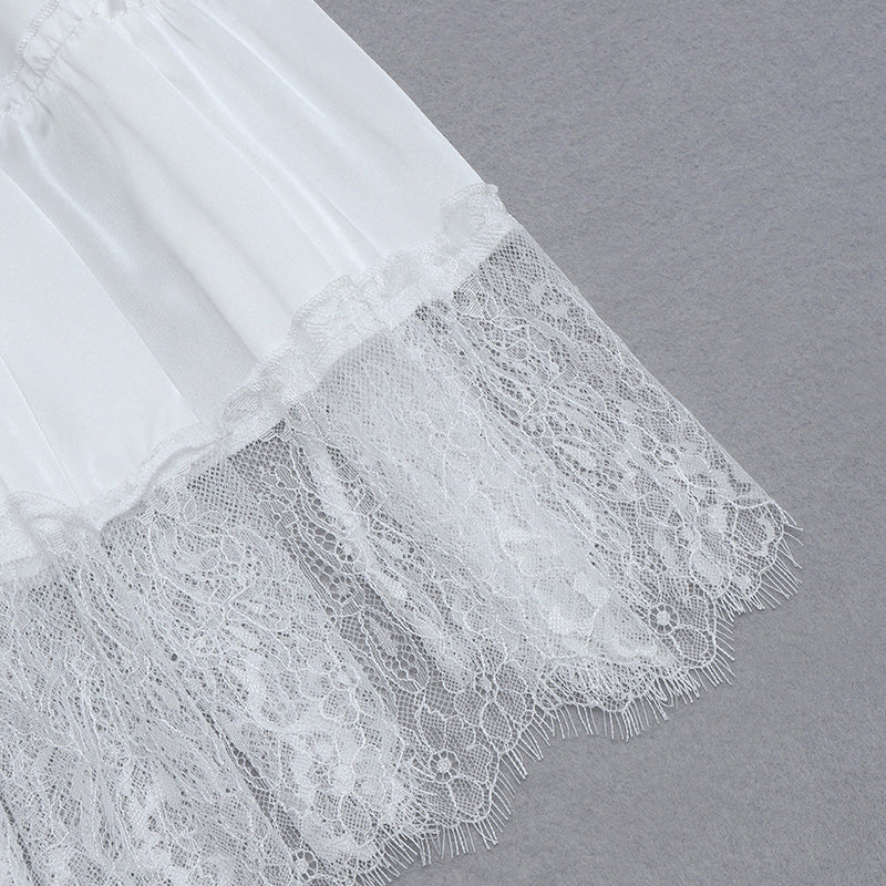 White Bodycon Dress HB7419 9