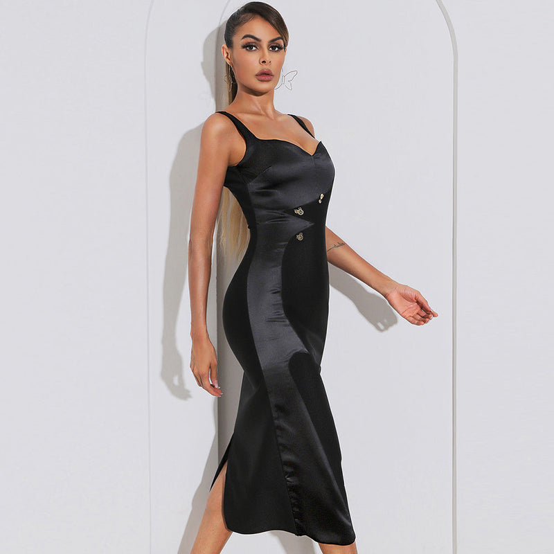 Black Bandage Dress HB7475 4