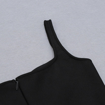 Black Bandage Dress HB7475 9