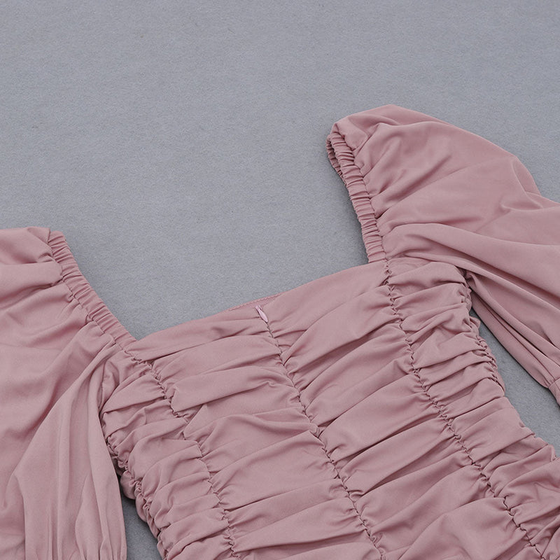 Pink Bodycon Dress HB7515 7