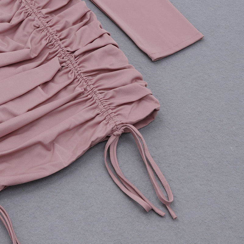 Pink Bodycon Dress HB7515 8