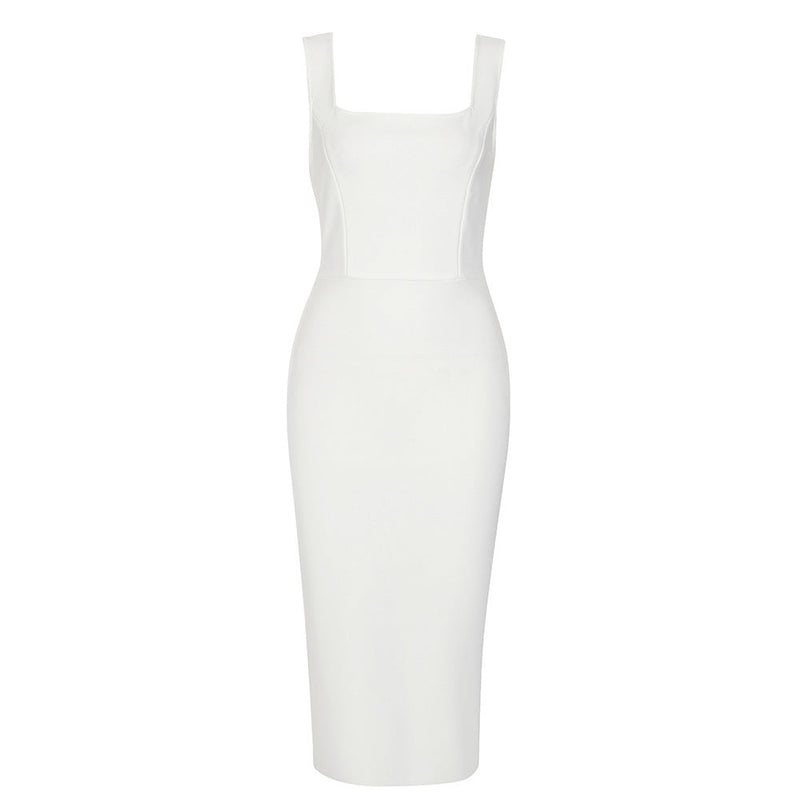 White Bandage Dress HB75160 5