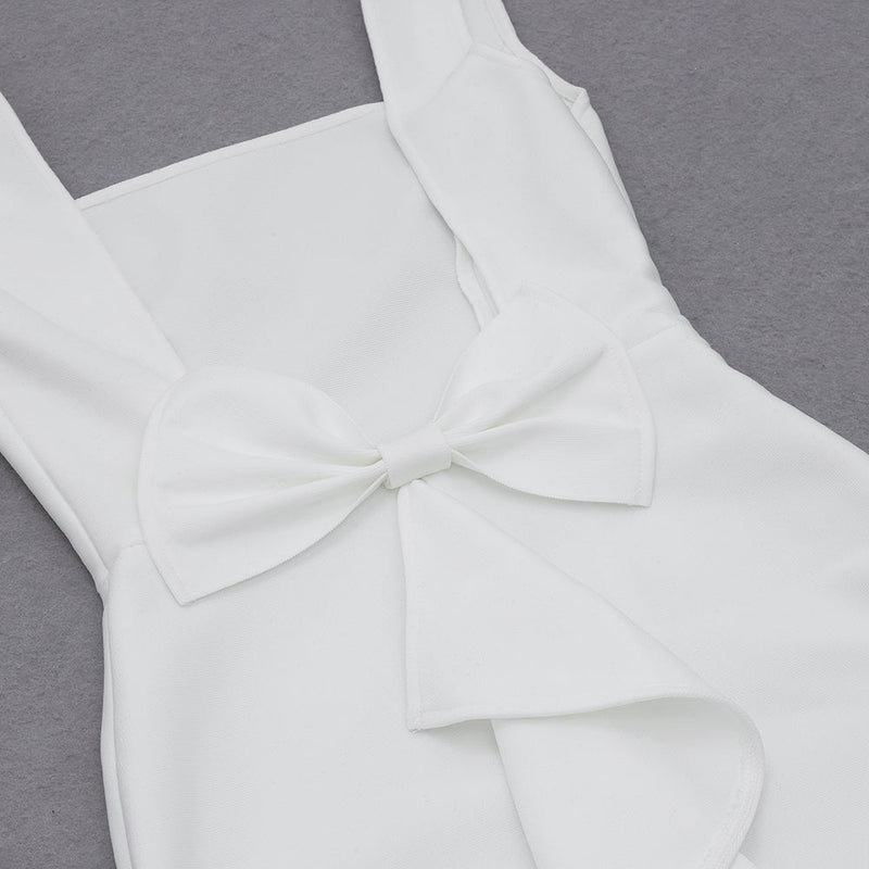 White Bandage Dress HB75160 7