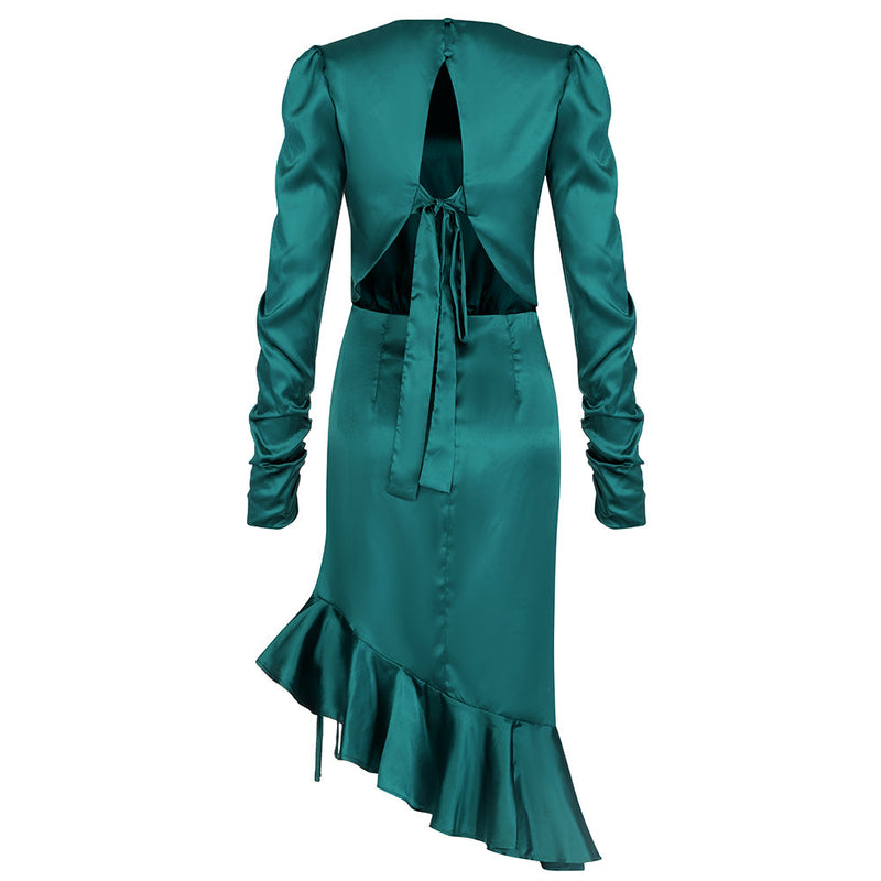 Green Bodycon Dress HB7519 5