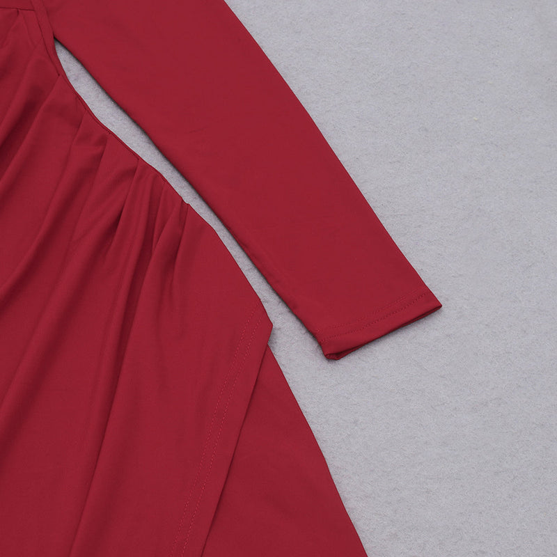 Red Bodycon Dress HB7523 7