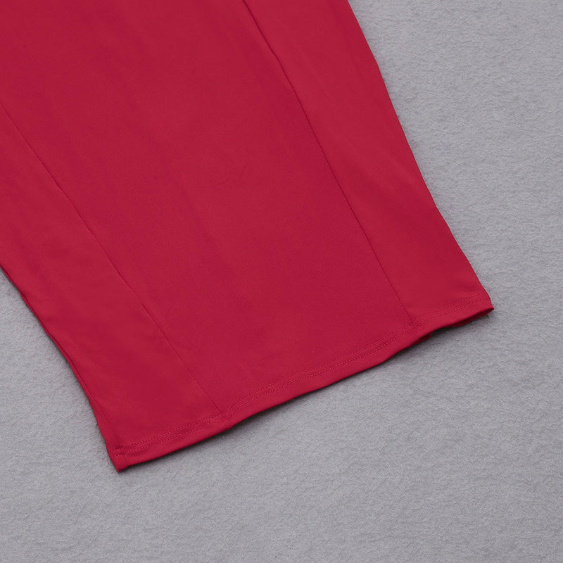 Red Bodycon Dress HB75430 9