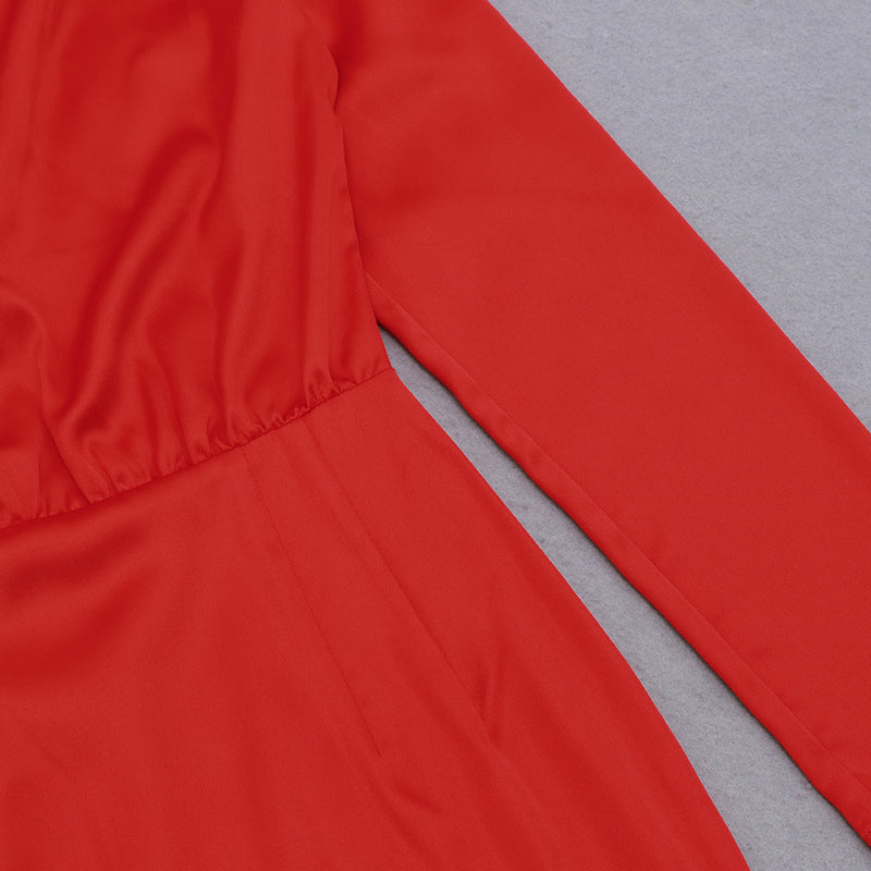 Red Bodycon Dress HB7548 8