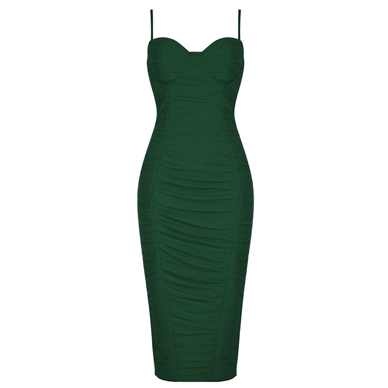 Green Bandage Dress HB7551 4