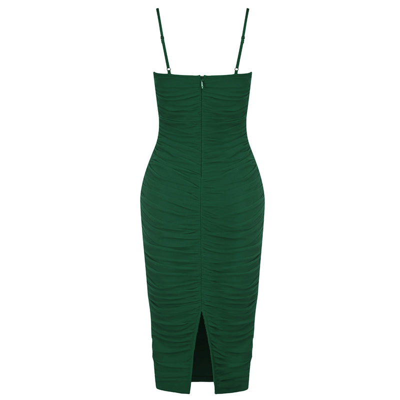 Green Bandage Dress HB7551 5