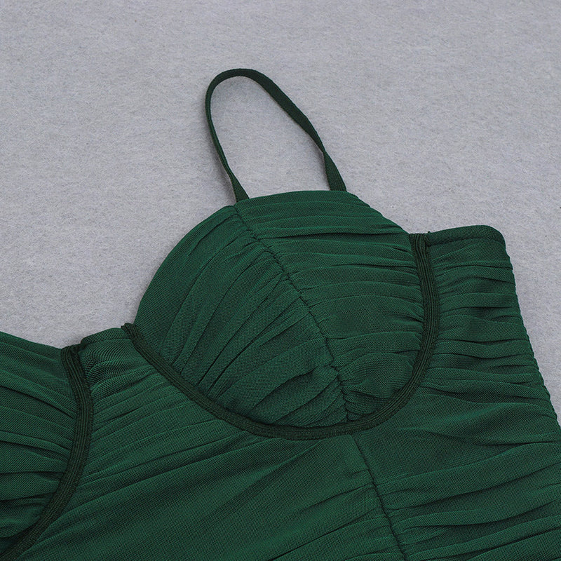 Green Bandage Dress HB7551 6