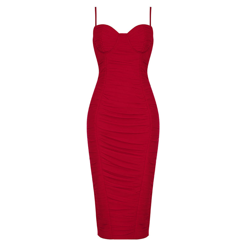 Red Bandage Dress HB7551 5