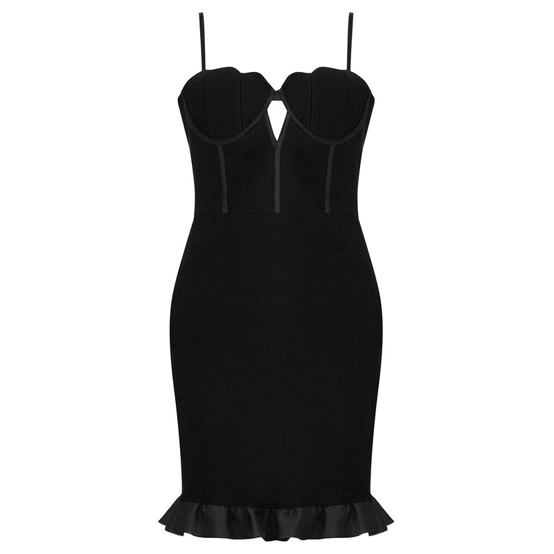 Black Bandage Dress HB7585 5