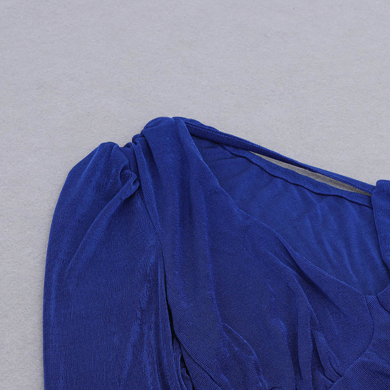 Blue Bodycon Dress HB7705 6