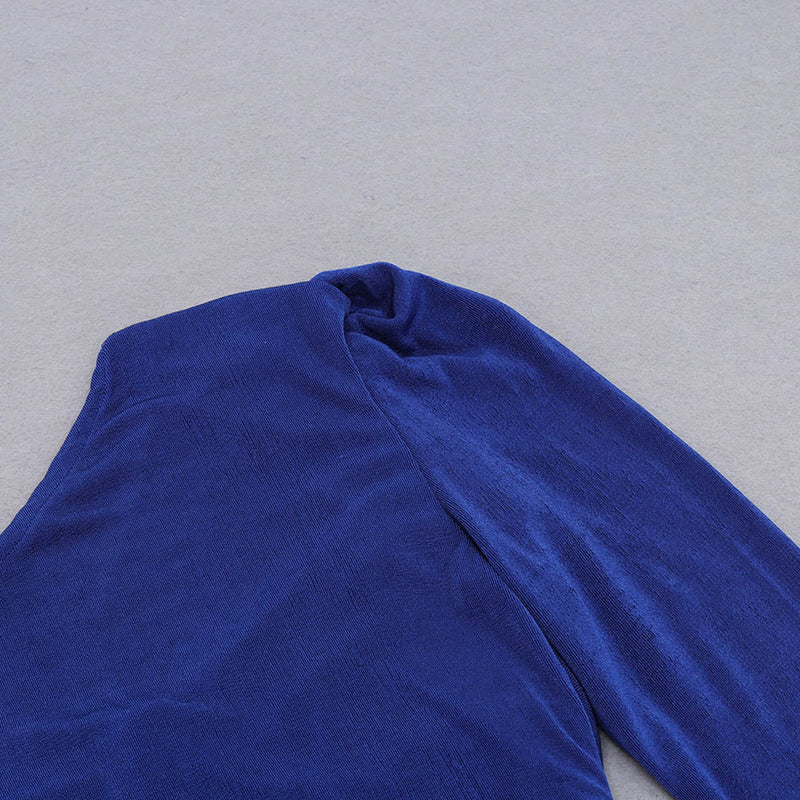 Blue Bodycon Dress HB7705 7