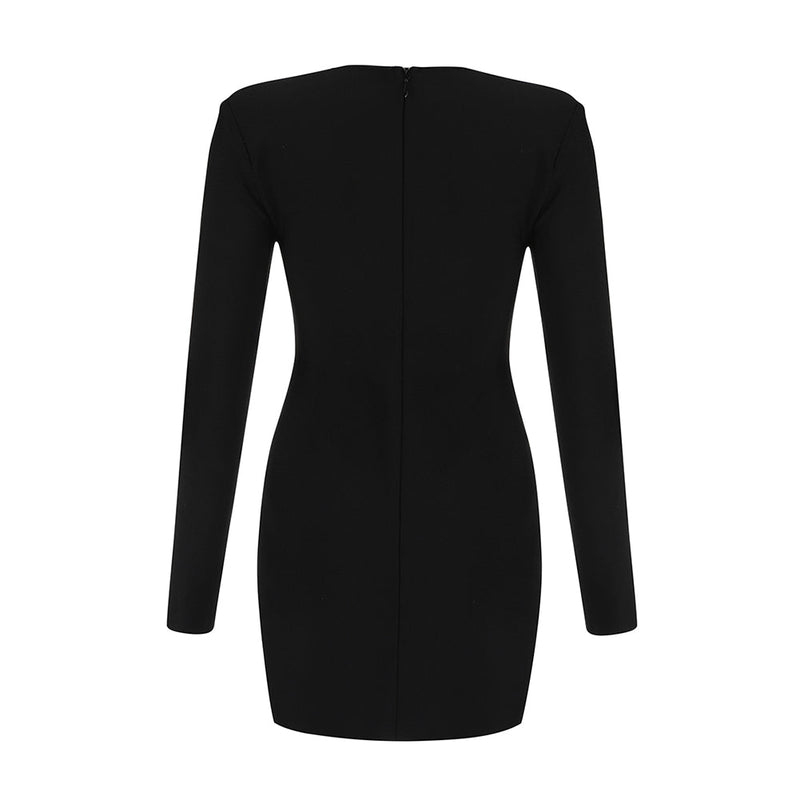 Black Bandage Dress HB7718 6