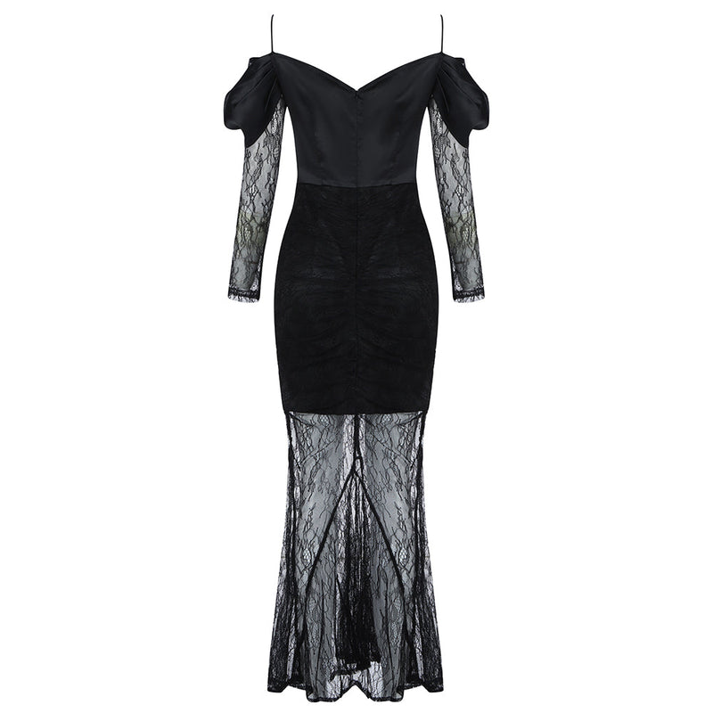 Black Bodycon Dress HB7731 5