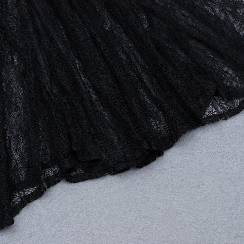 Black Bodycon Dress HB7731 8