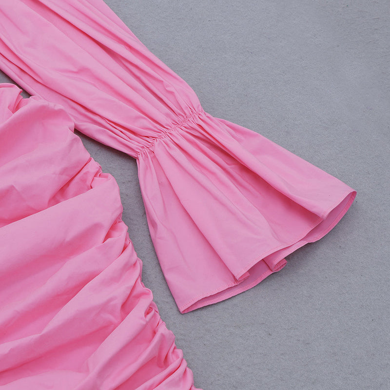 Pink Bodycon Dress HB7747 7