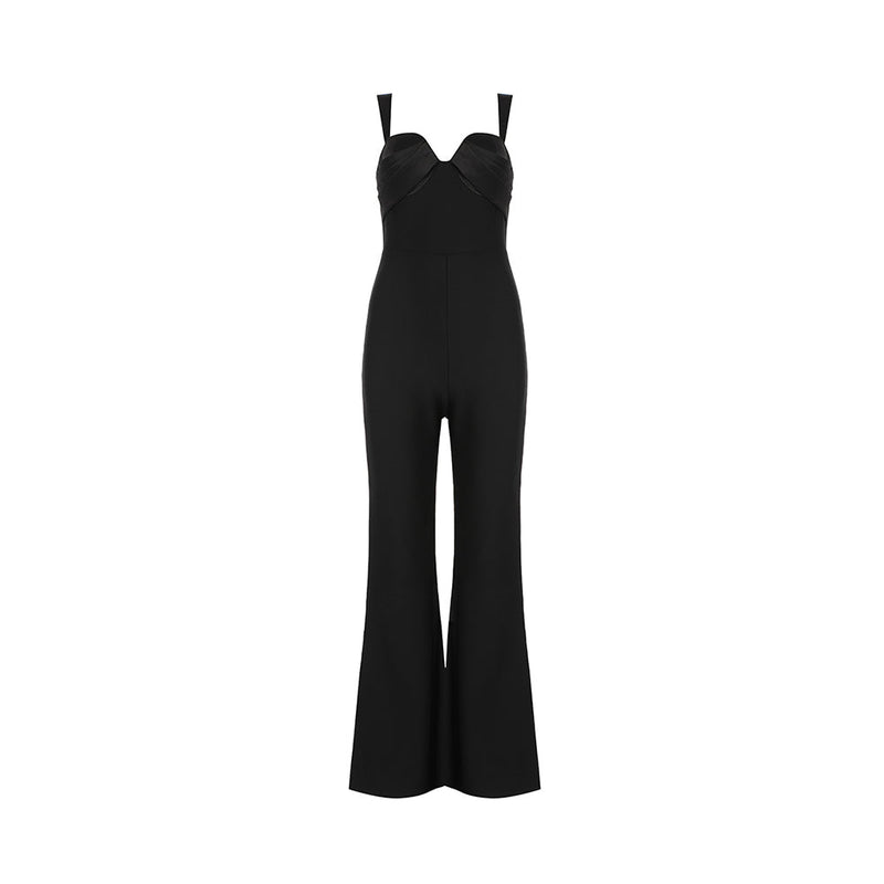 Black Bandage Jumpsuit HB7757 5