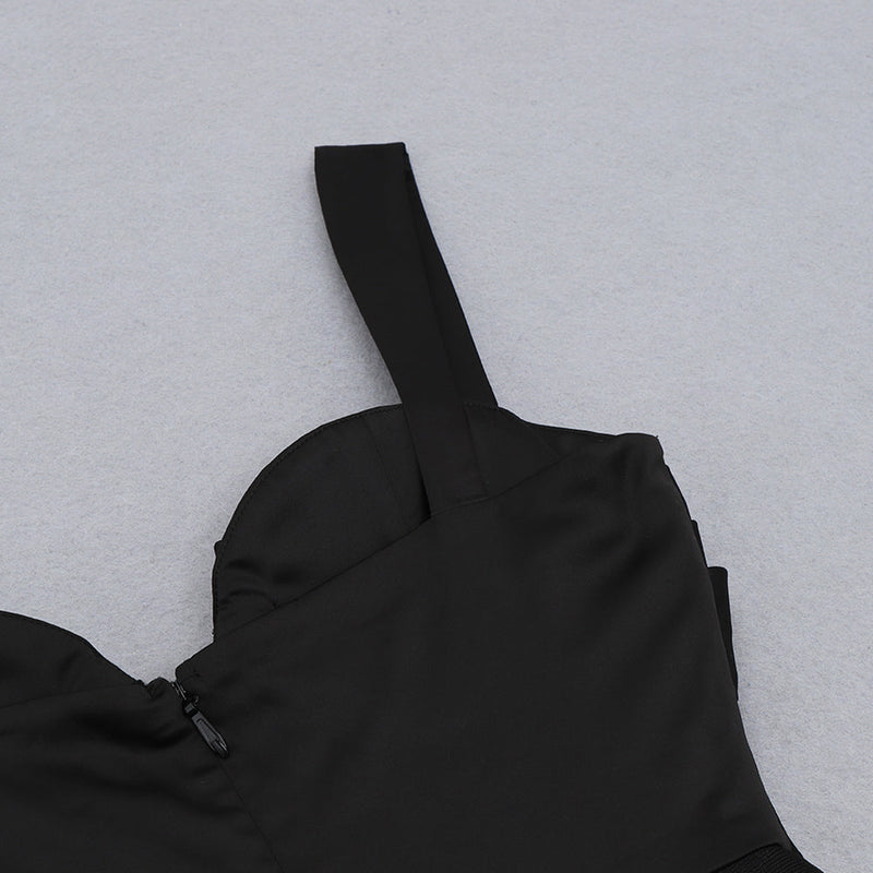 Black Bandage Jumpsuit HB7757 8