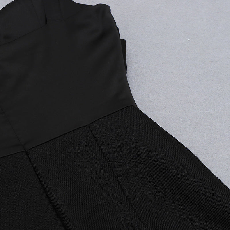 Black Bandage Jumpsuit HB7757 9