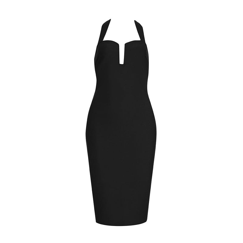 Black Bandage Dress HB7768 4