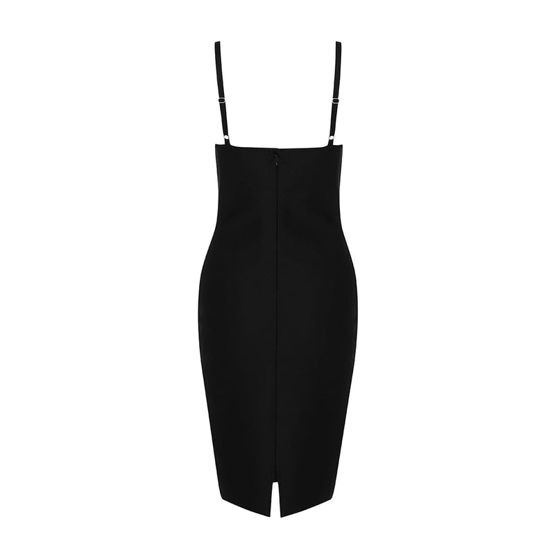 Black Bandage Dress HB7789 5