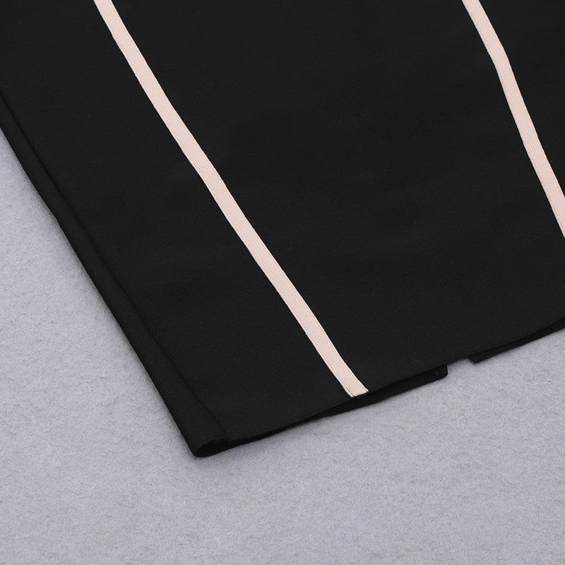 Black Bandage Dress HB7789 8
