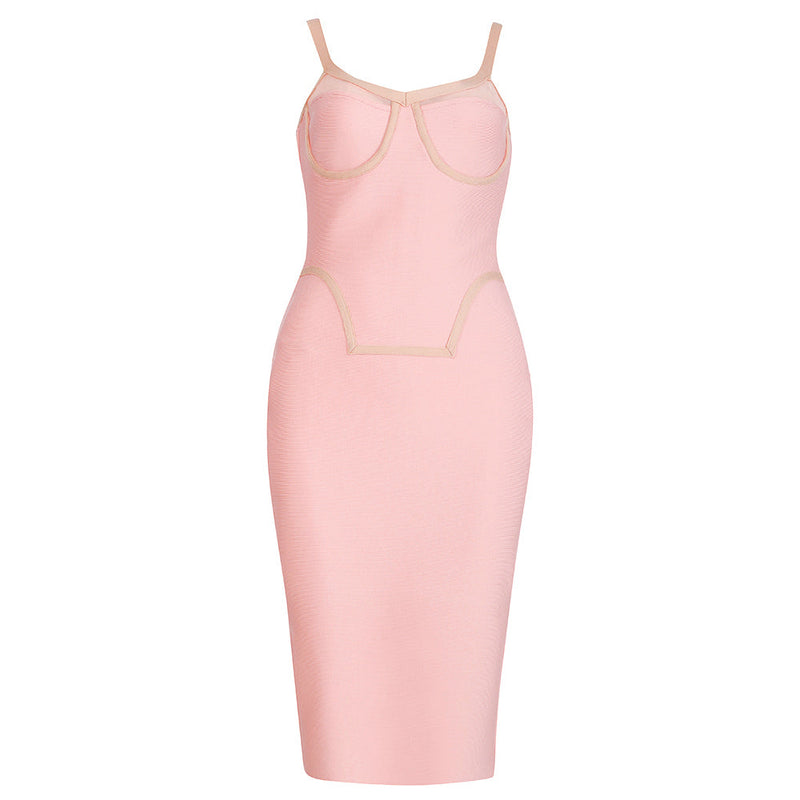 Pink Bandage Dress HB7792 5