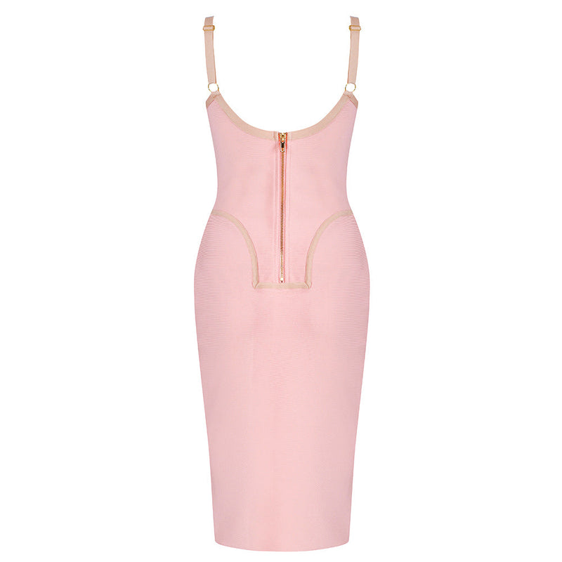 Pink Bandage Dress HB7792 6