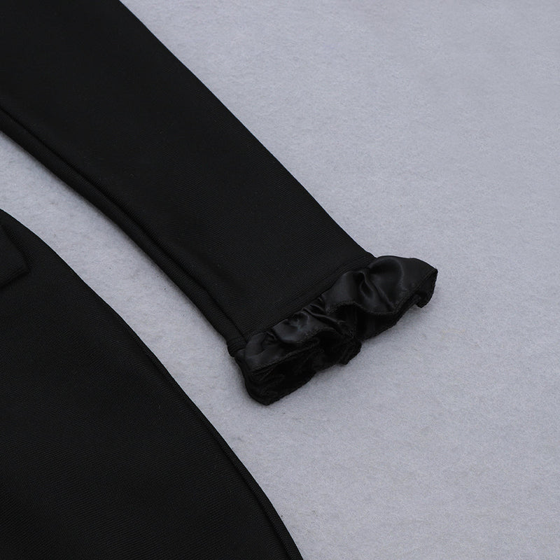 Black Bandage Dress HB7799 7