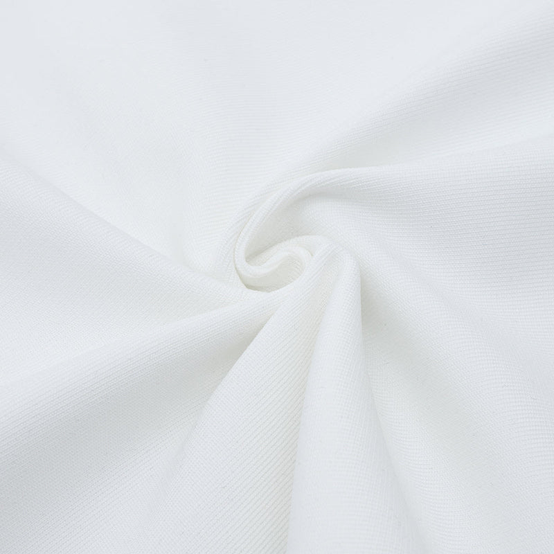 White Bandage Dress HB7802 9